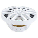 DS18 HYDRO 65 2Way Marine Speakers wRGB LED Lights 300W  White NXL6
