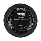 DS18 HYDRO 65 2Way Marine Speakers wRGB LED Lights 300W  Black Carbon Fiber CF65