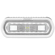 RIGID Industries SRL Series Marine Spreader Light  White Surface Mount  White Light wWhite Halo 51100