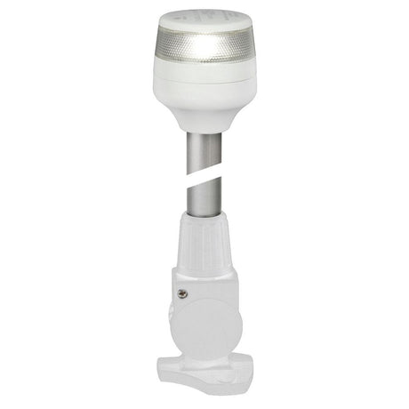 Hella Marine 2nm All Round White Fold Down Pole Navigation Lamp  8  White Base 980960291