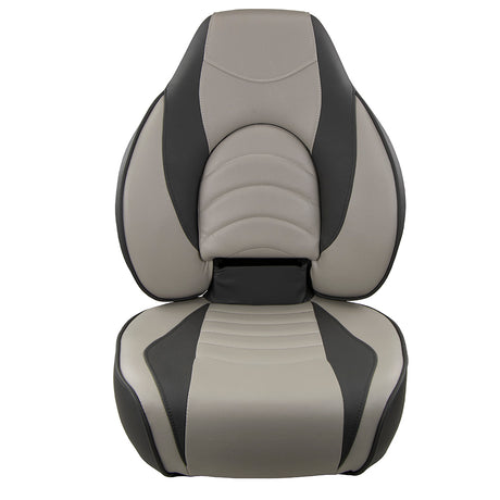 Springfield Fish Pro High Back Folding Seat  CharcoalGrey 10416341