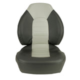 Springfield Fish Pro Mid Back Folding Seat  CharcoalGrey 1041733