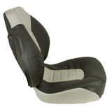 Springfield Fish Pro Mid Back Folding Seat  CharcoalGrey 1041733