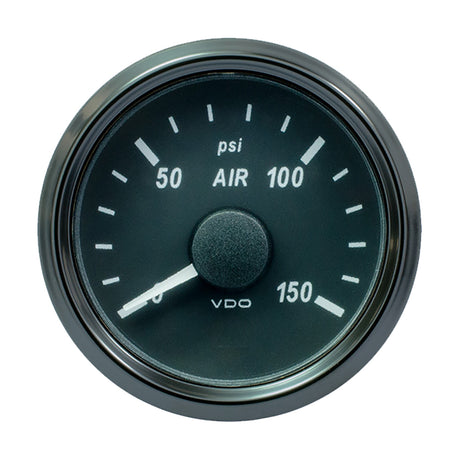 VDO SingleViu 52mm 2116 Air Pressure Gauge  150 PSI  0180 Ohm A2C3833440030
