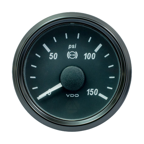 VDO SingleViu 52mm 2116 Brake Pressure Gauge  150 PSI  0180 Ohm A2C3833480030
