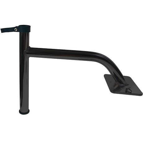 Panther 3 Quick Release King Pin Bow Mount Bracket  Black  Powder Coat KPB30B