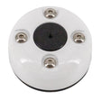 Seaview Cable Seal wCover  White Powder Coated Stainless Steel fWire Up to 135mm053 CG20SW