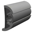 TACO SuproFlex Rub Rail Kit Gray wGray Insert  2H x 12W x 80L V119990GRD802