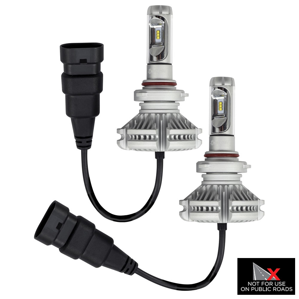 HEISE H10 Replacement LED Headlight Kit  Single Beam HEH10LED