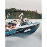 PTM Watersports VR140 Elite Mirror  Cover Combo  Titanium Grey P12848100GRMS