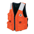 Mustang 4Pocket Flotation Vest  Orange  XXL MV3128T22XXL216