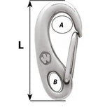 Wichard Safety Snap Hook  50mm 02480