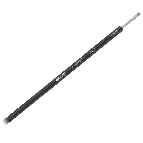 Pacer Black 12 AWG Primary Wire  25 WUL12BK25