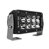 Black Oak Pro Series 30 Double Row 4 LED Light Bar  Spot Optics  Black Housing 4SD5OS