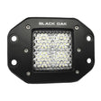 Black Oak 2 Flush Mount LED Pod Light  Flood Optics  Black Housing  Pro Series 30 2FFPOD10CR