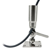 Seaview Starlink Stainless Steel 114 Threaded Adapter  Stainless Steel Ratchet Base SV114STLKRB