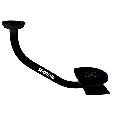 Seaview 28 PreDrilled Dual Mount fOpen Array Radars Up to 45  Black  Top Plate Required PMADM3M1BLK