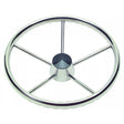 Schmitt Marine 170 Finger Grip Destroyer 5Spoke 135 Stainless Steel Cap 34 Tapered Shaft wKnob 1731321FGKR