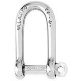 Wichard SelfLocking Long D Shackle  10mm Diameter  1332 01215