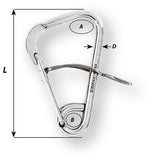 Wichard Automatic Mooring Hook  170mm Length  61116 02329