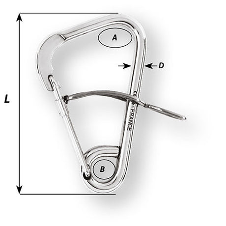 Wichard Automatic Mooring Hook  170mm Length  61116 02329