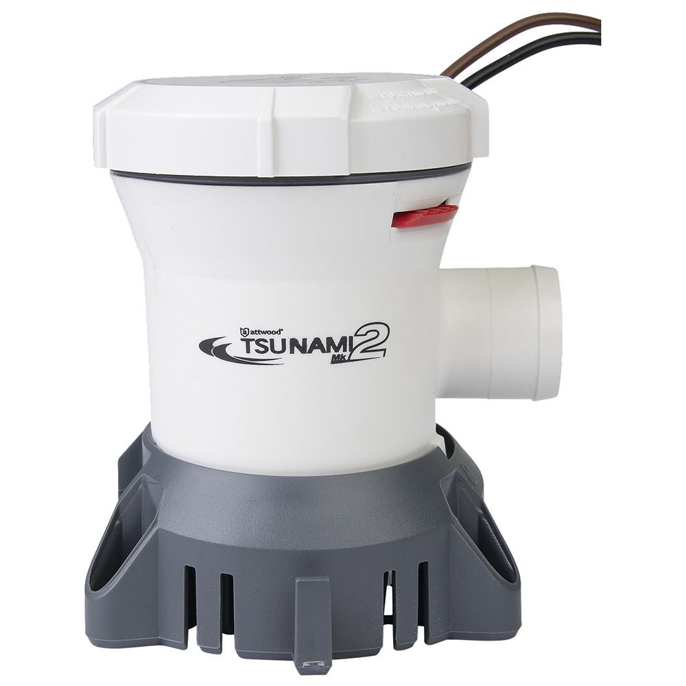 Attwood Tsunami MK2 Manual Bilge Pump  T1200  1200 GPH  12V 56127