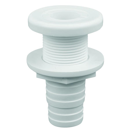 Attwood White Plastic ThruHull Fitting  118 Inner Diameter 38743