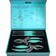 Toadfish CrabLobster Tool Set  2 Shell Cutters  4 Seafood Forks 1022