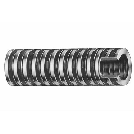 Trident Marine 118 x 50 Heavy Duty PVC Bilge  Livewell Hose FDA  Clear wBlack Helix 1471186