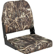 Attwood SwivlEze Low Back Padded Flip Seat  Camo 98395CAMO