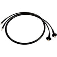 Uflex Hydraulic Hose Kit 6  Two Hoses wBulkhead Fittings KITOBBHBR06