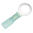 Pacer 1614 AWG Heat Shrink Ring Terminal  38 Stud Size  25 Pack TE1438R25