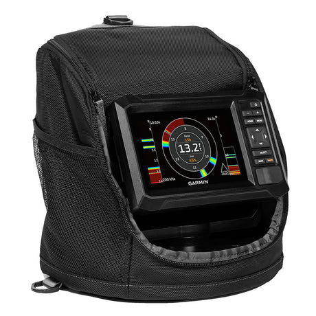Garmin ECHOMAP UHD2 Keyed 5 cv Ice Fishing Bundle wECHOMAP UHD2 53cv  Dual BeamIF Transducer 0100259035